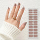 Thermal Semi-curing Nail Beauty Full Stickers Phototherapy Gel Semi Cured Gel Nail Sticker - EX-STOCK CANADA