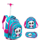 Three-piece Trolley Bag For Primary School Students - EX-STOCK CANADA