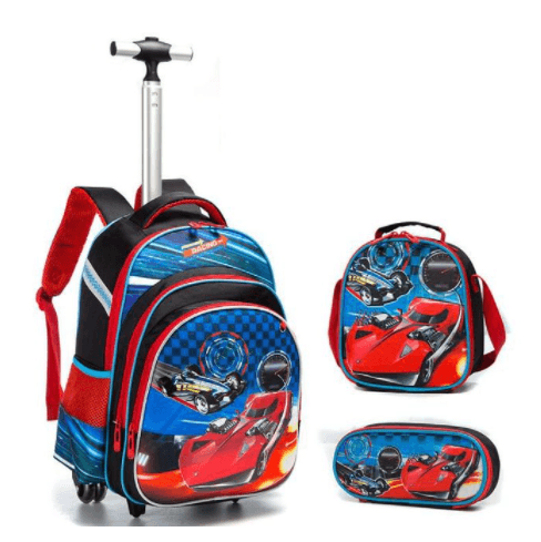 Three-piece Trolley Bag For Primary School Students - EX-STOCK CANADA