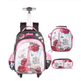 Three-piece Trolley Bag For Primary School Students - EX-STOCK CANADA