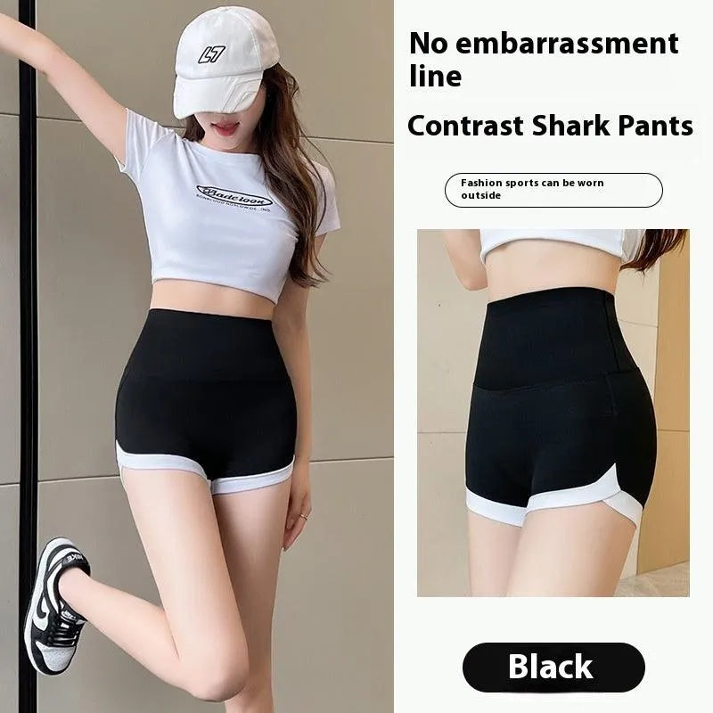 Three-point Shark Pants Women's Hip Lifting Sports Shorts - EX-STOCK CANADA