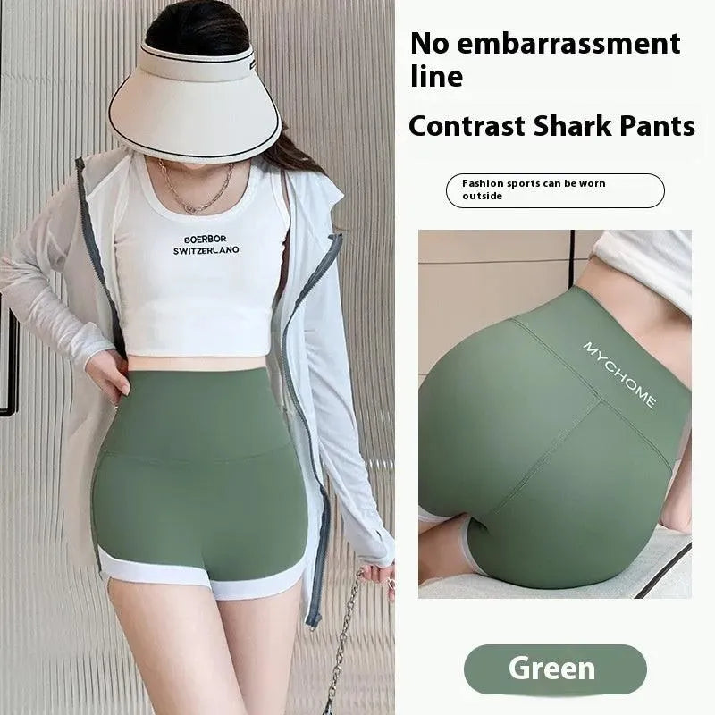 Three-point Shark Pants Women's Hip Lifting Sports Shorts - EX-STOCK CANADA