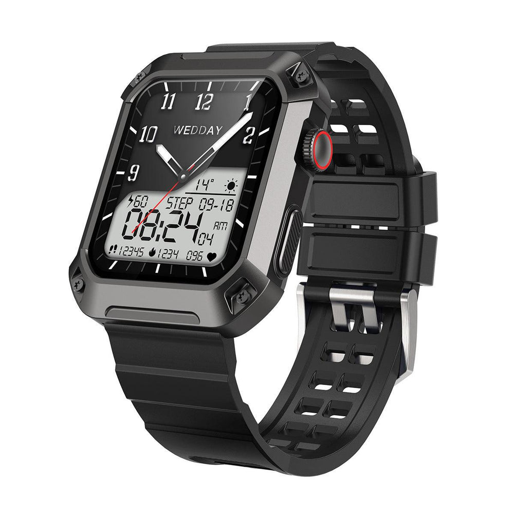 Three-proof Heart Rate And Blood Pressure Sport Mode Smart Watch - EX-STOCK CANADA