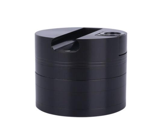 Tobacco Grinder Five-layer 75mm Zinc Alloy Herbs Grinders Mill Pepper Pot Spice Dry Herb Crusher Tool For Smoking - EX-STOCK CANADA