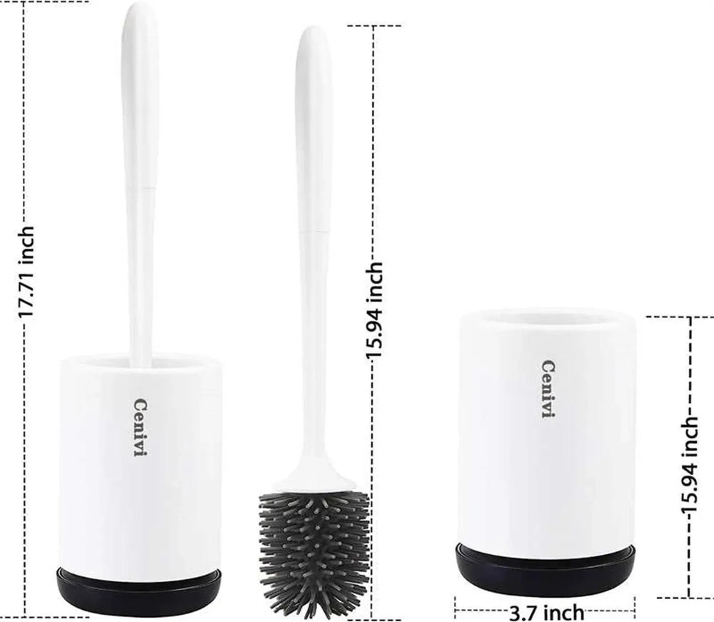 Toilet Spray Cleaner Home Fashion Simple Toilet Cleaning Brush Set - EX-STOCK CANADA