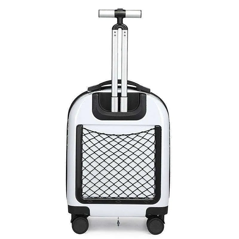 Transparent Breathable Portable Bag Expandable Trolley Backpack - EX-STOCK CANADA