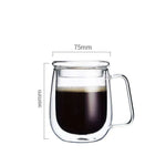 Transparent Double Coffee Cup Mug - EX-STOCK CANADA