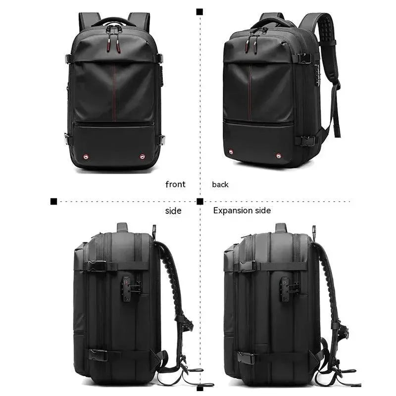 Travel Backpack Men's Business Multifunction Computer Bag Vacuum Compression Large-capacity Backpack - EX-STOCK CANADA