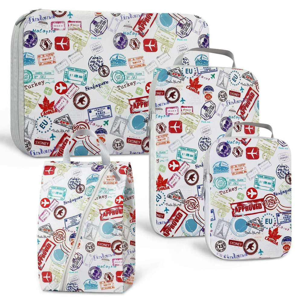 Travel Compression Storage Bag Four-piece Set - EX-STOCK CANADA