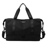 Travel Duffle Bag With Shoes Compartment Gym Waterfproof Handbag - EX-STOCK CANADA