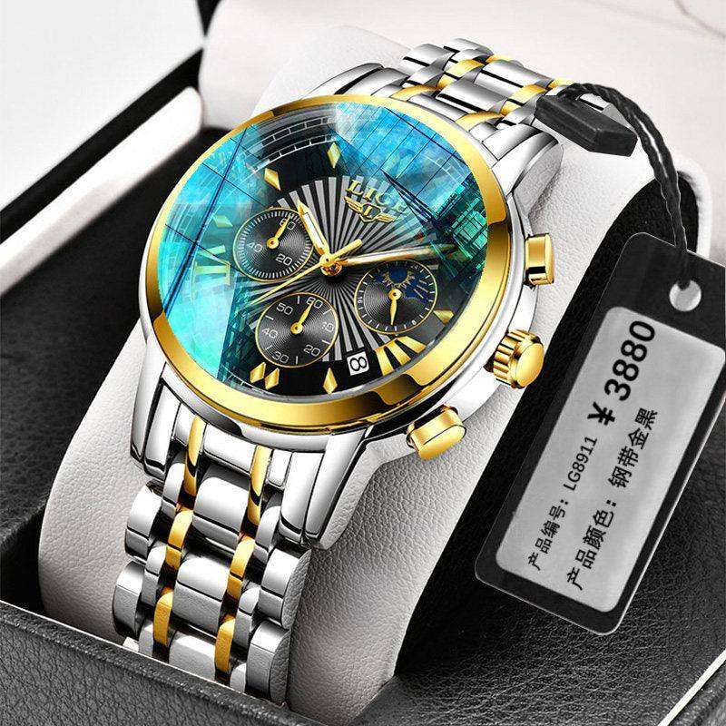 Trendy mechanical Stainless Steel Quartz watches - EX-STOCK CANADA