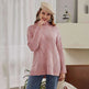 Turtleneck long Sleeve Woolen Knitted sweater - EX-STOCK CANADA