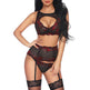 Two-tone lace lingerie - EX-STOCK CANADA