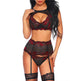 Two-tone lace lingerie - EX-STOCK CANADA