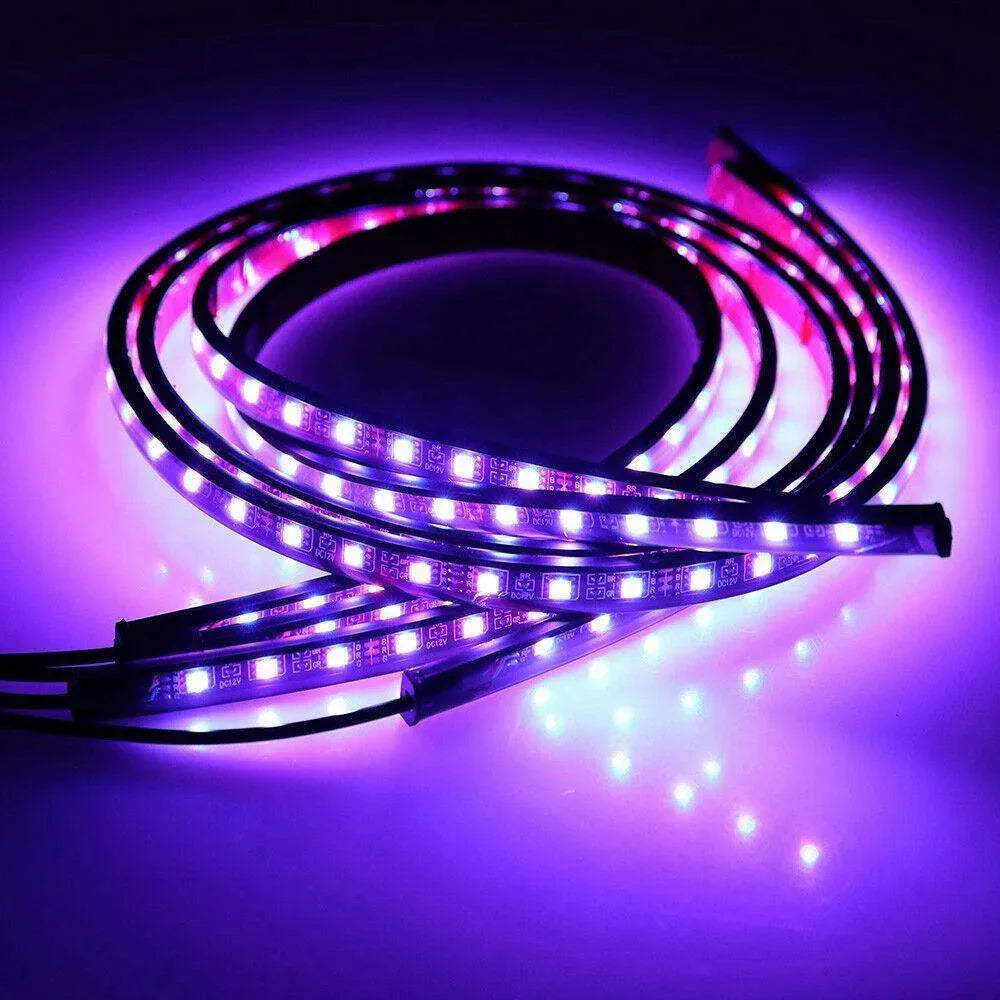 Underglow LED Strip Lights Remote APP Control RGB Neon Lamp - EX-STOCK CANADA