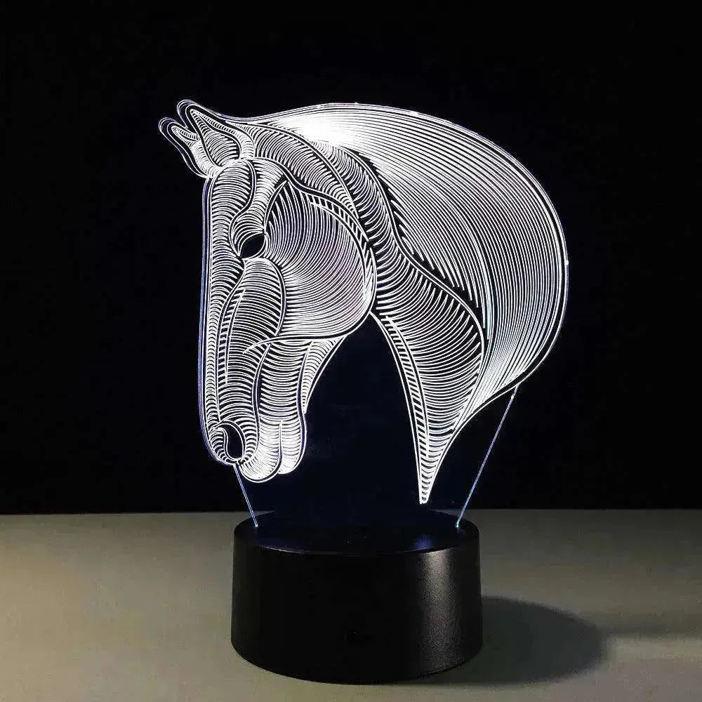 Unique Design of Horse's head LED night lights - EX-STOCK CANADA