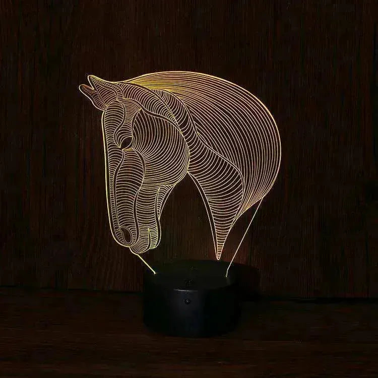 Unique Design of Horse's head LED night lights - EX-STOCK CANADA