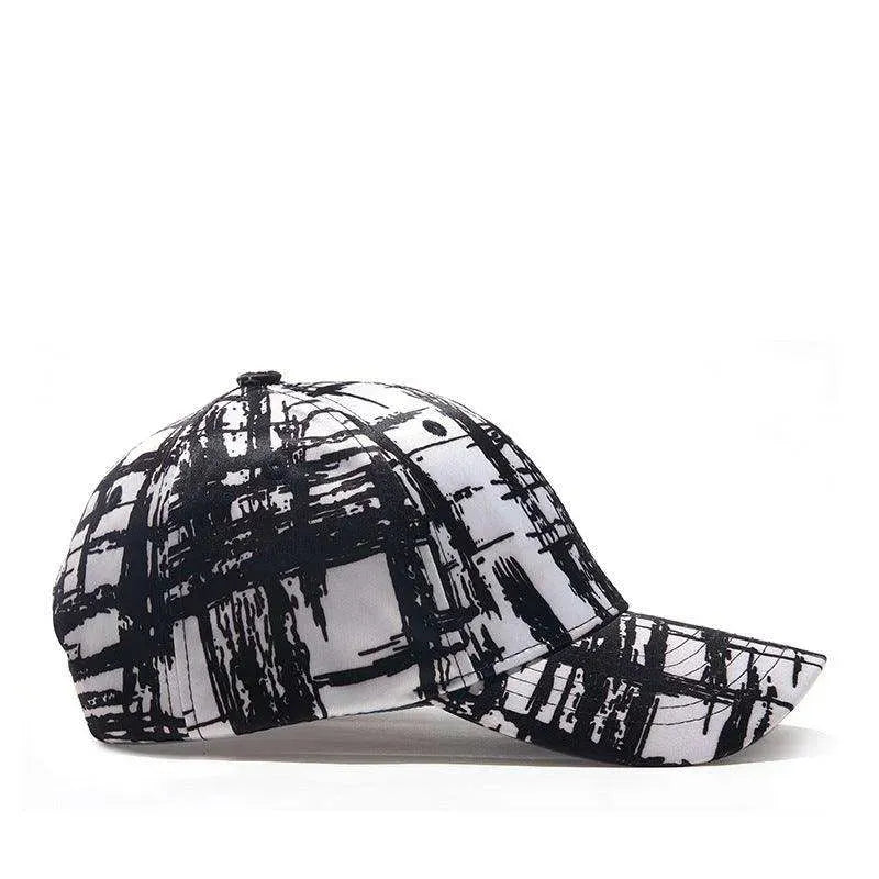 Unisex Black And White Mesh Sun Visor Hot Style Caps - EX-STOCK CANADA