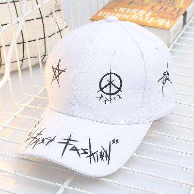 Unisex Casual Black And White Patchwork Hip Hop Fashion Hat - EX-STOCK CANADA