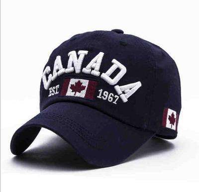 Unisex Embroidery Duck Tongue Canada Hat - EX-STOCK CANADA