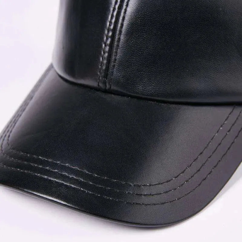 Unisex Leather Sheepskin Thickened Warm Hat - EX-STOCK CANADA