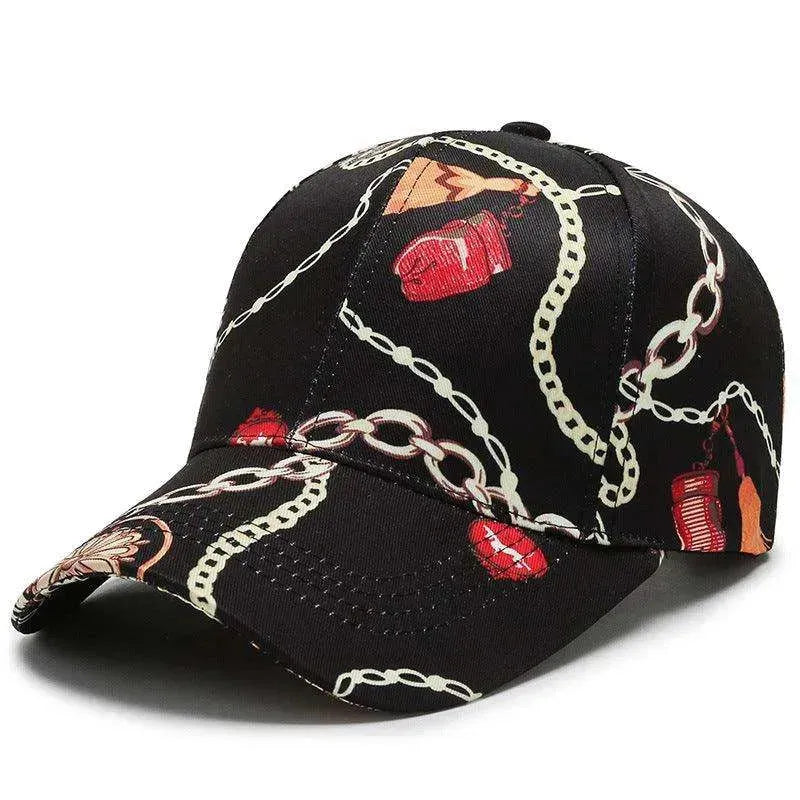 Unisex Ruili Style Trend Print Element Unique Designs Hat - EX-STOCK CANADA