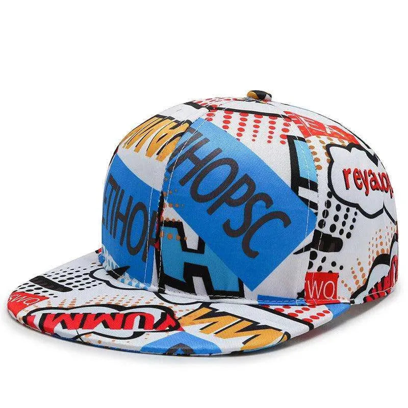 Unisex Ruili Style Trend Print Element Unique Designs Hat - EX-STOCK CANADA