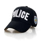 Unisex Spring And Summer Adjustable Letters Police Cap - EX-STOCK CANADA