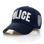 Unisex Spring And Summer Adjustable Letters Police Cap - EX-STOCK CANADA