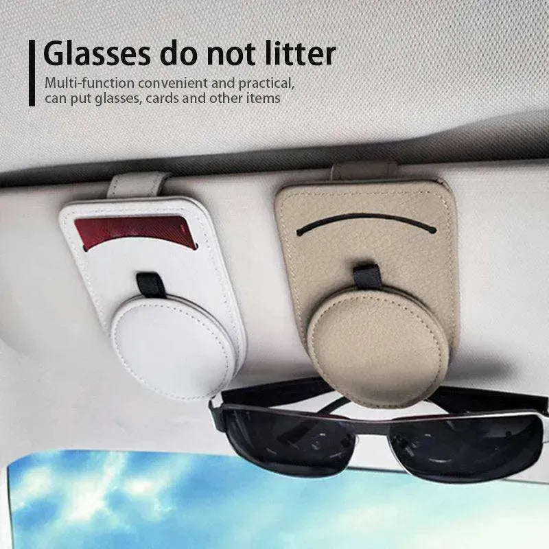 Universal Car Glasses Holder Sun Visor Eyeglasses Clip - EX-STOCK CANADA