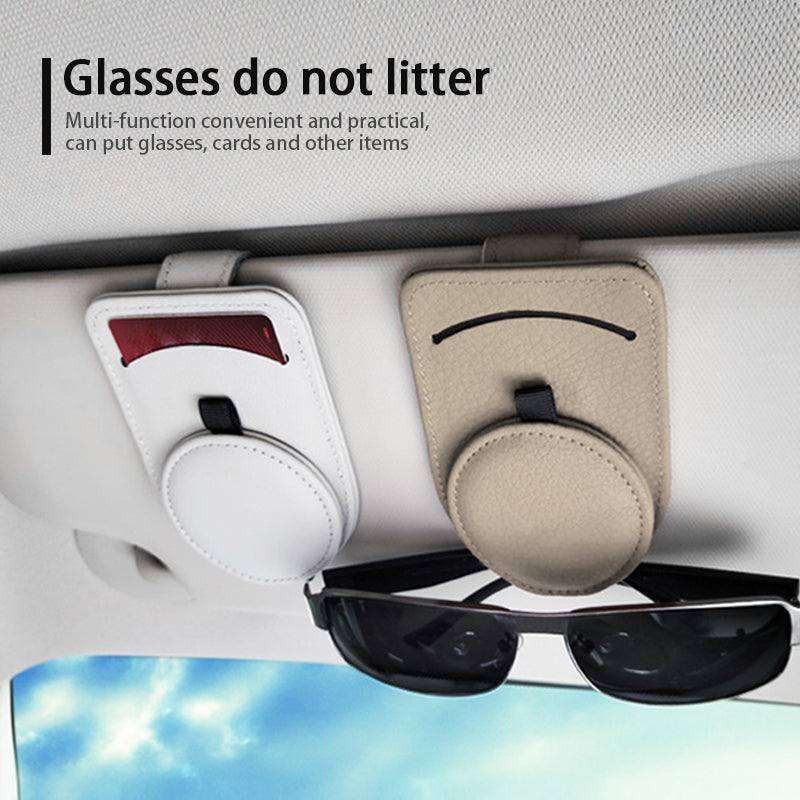 Universal Car Glasses Holder Sun Visor Eyeglasses Clip - EX-STOCK CANADA