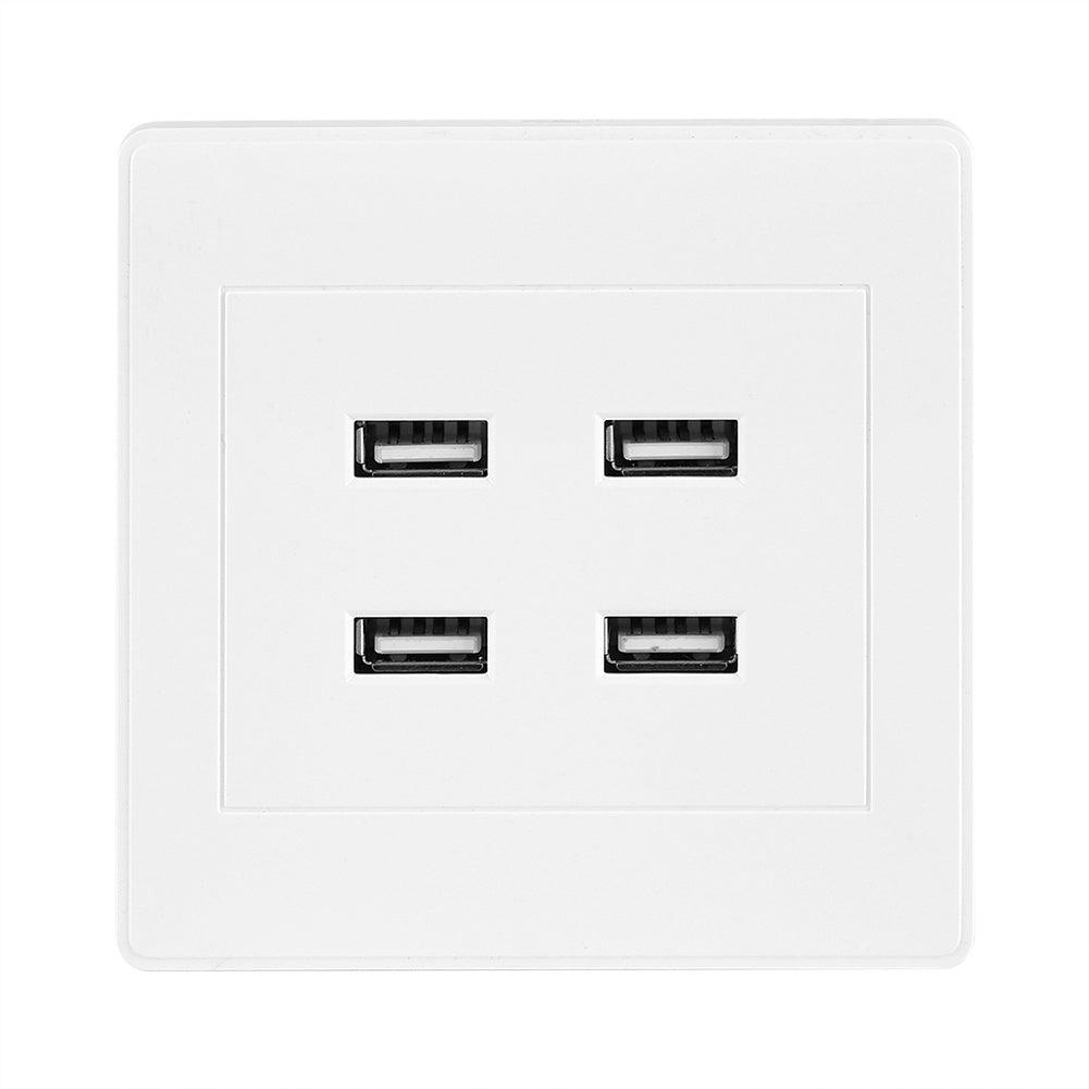 USB charging wall socket panel - EX-STOCK CANADA