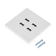 USB charging wall socket panel - EX-STOCK CANADA