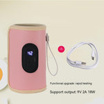 USB Intelligent Temperature Control Portable Milk Bottle Insulation Cover - EX-STOCK CANADA