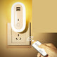 USB Remote Control Wall Lamp Timing Dimming Night Light Simple Bedroom Living Room Corridor LED Wall Lamp Socket - EX-STOCK CANADA