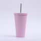 Vacuum stainless steel vacuum flask straw Cup - EX-STOCK CANADA