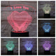 Valentines Day Gift Hands Holding Love 3D Night Light - EX-STOCK CANADA