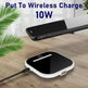 Vertical square mobile phone wireless charger - EX-STOCK CANADA