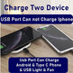 Vertical square mobile phone wireless charger - EX-STOCK CANADA