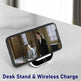 Vertical square mobile phone wireless charger - EX-STOCK CANADA