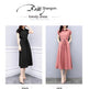 Waist-tight Slimming Elegant Casual Long Dress - EX-STOCK CANADA