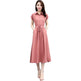 Waist-tight Slimming Elegant Casual Long Dress - EX-STOCK CANADA