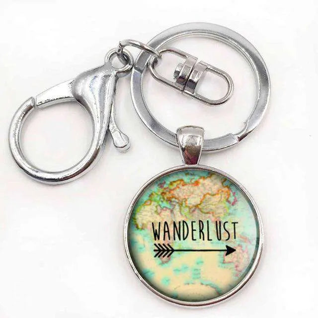 Wander lust-keychain - EX-STOCK CANADA