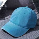 Washed Baseball Caps For Men And Women Outdoor Distressed Sun Hats Simple Caps - EX-STOCK CANADA