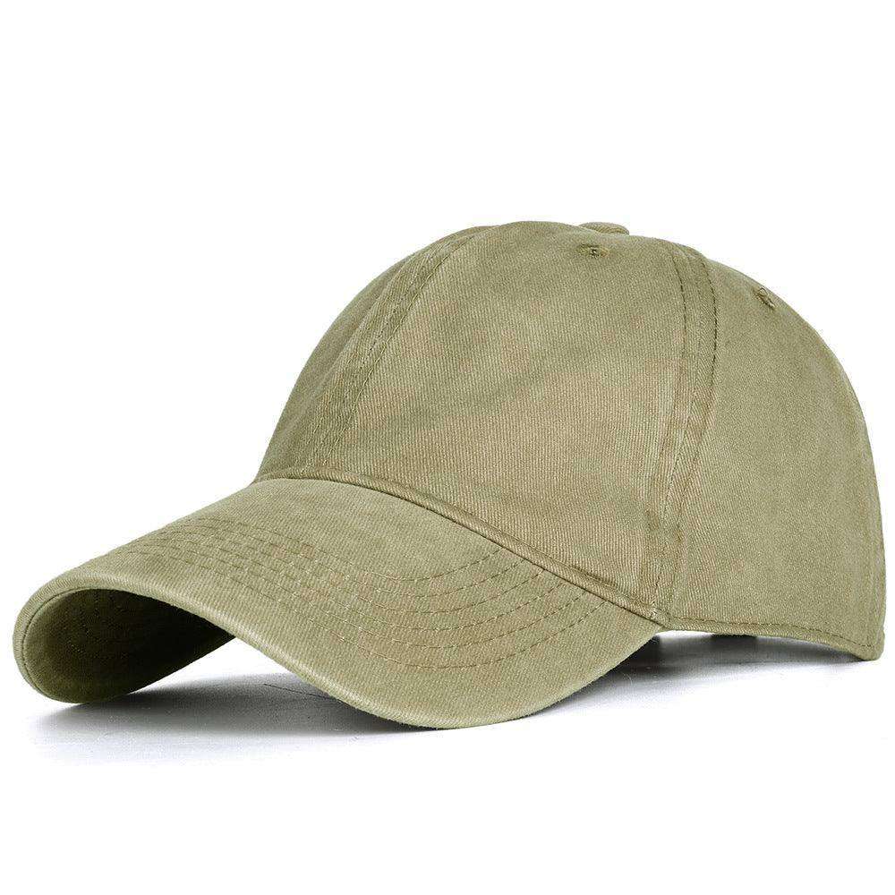 Washed Baseball Caps For Men And Women Outdoor Distressed Sun Hats Simple Caps - EX-STOCK CANADA