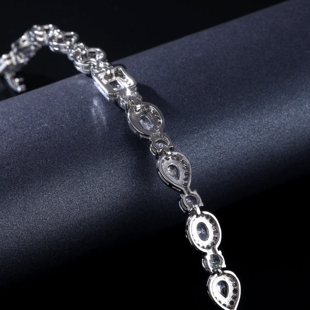 Water Drop Multi-shape Horse Eye Zircon Bracelet - EX-STOCK CANADA