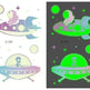 Waterproof kids aerospace luminous tattoo stickers - EX-STOCK CANADA