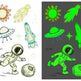 Waterproof kids aerospace luminous tattoo stickers - EX-STOCK CANADA