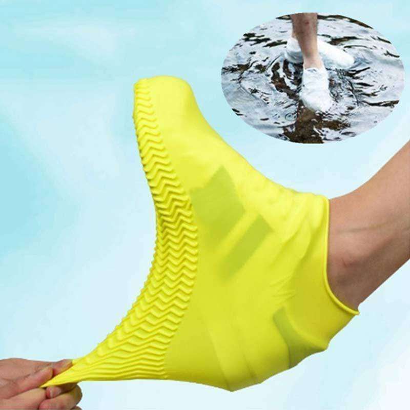 Waterproof Latex Boot Covers, Non-Slip Unisex Shoes - EX-STOCK CANADA