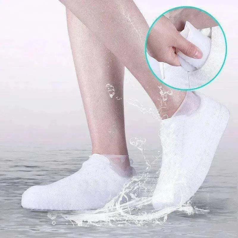 Waterproof Latex Boot Covers, Non-Slip Unisex Shoes - EX-STOCK CANADA